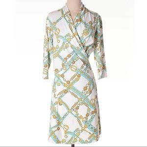 J. McLaughlin faux wrap dress
